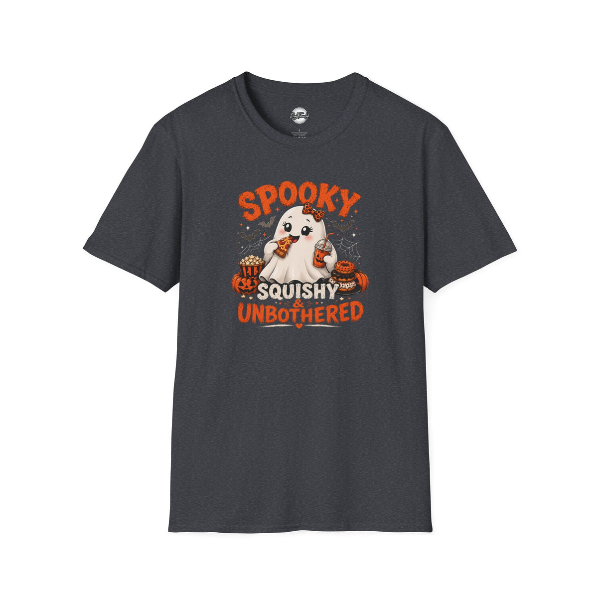 Chubby Ghost Mary Eating Halloween T-Shirt