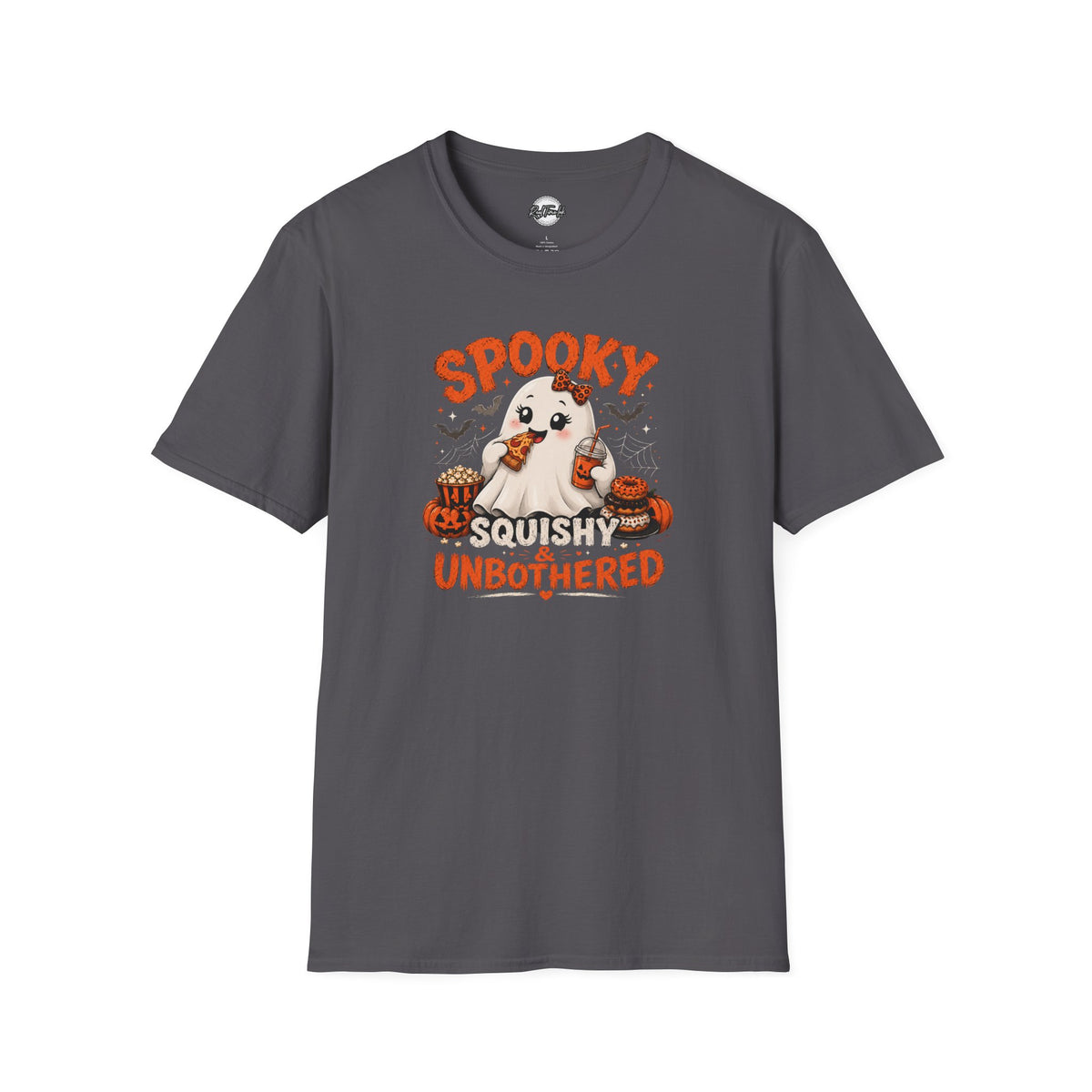 Chubby Ghost Mary Eating Halloween T-Shirt