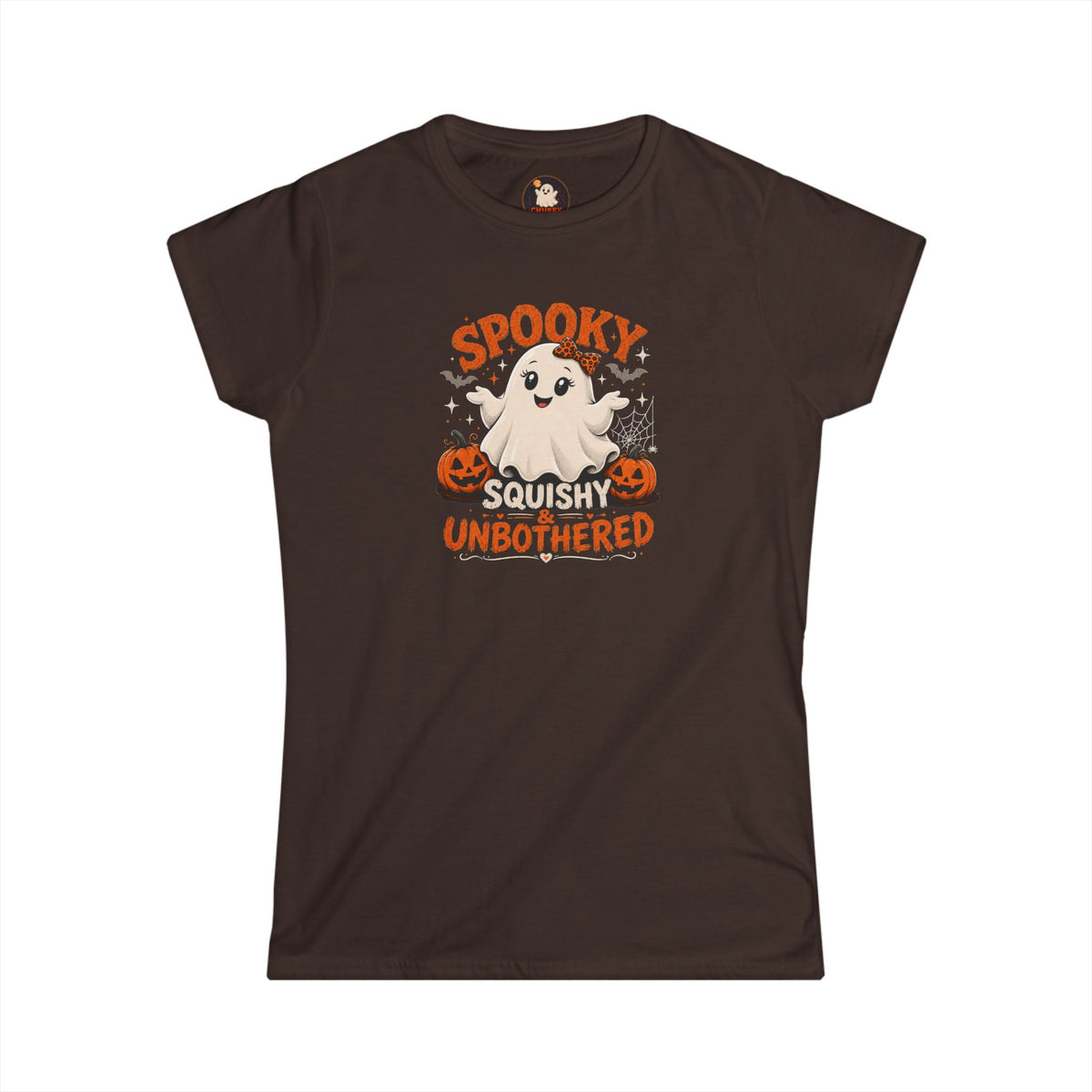 Women's Chubby Ghost Softstyle Tee — Classic Crewneck Tee for Everyday Comfort