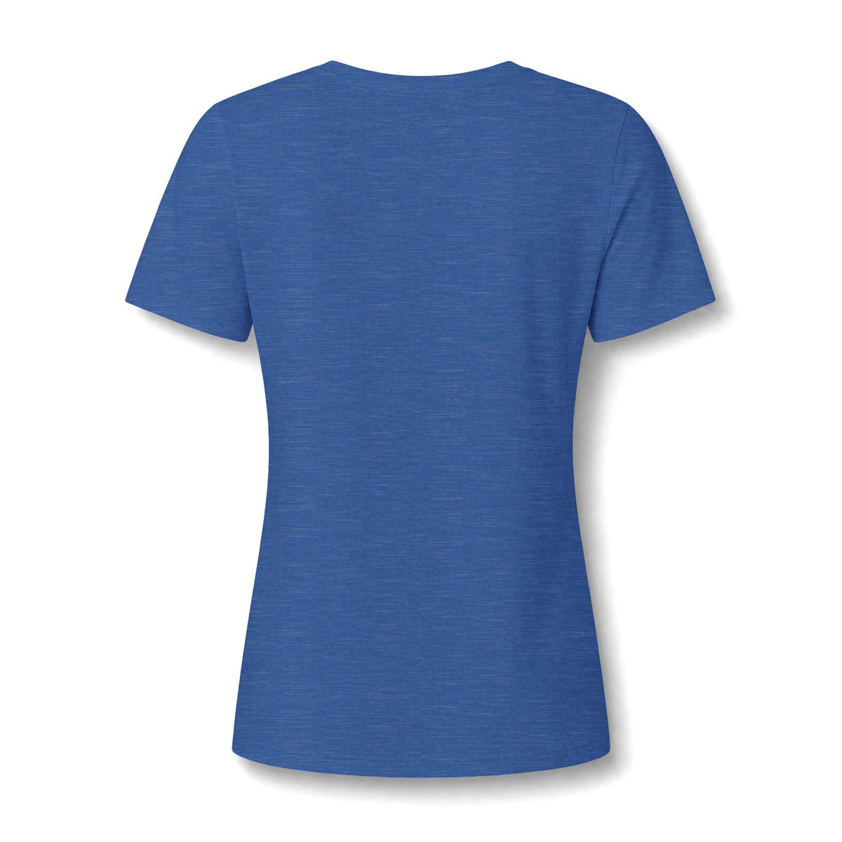 Chubby Ghost Mary Women's Relaxed Heather CVC V-Neck Tee