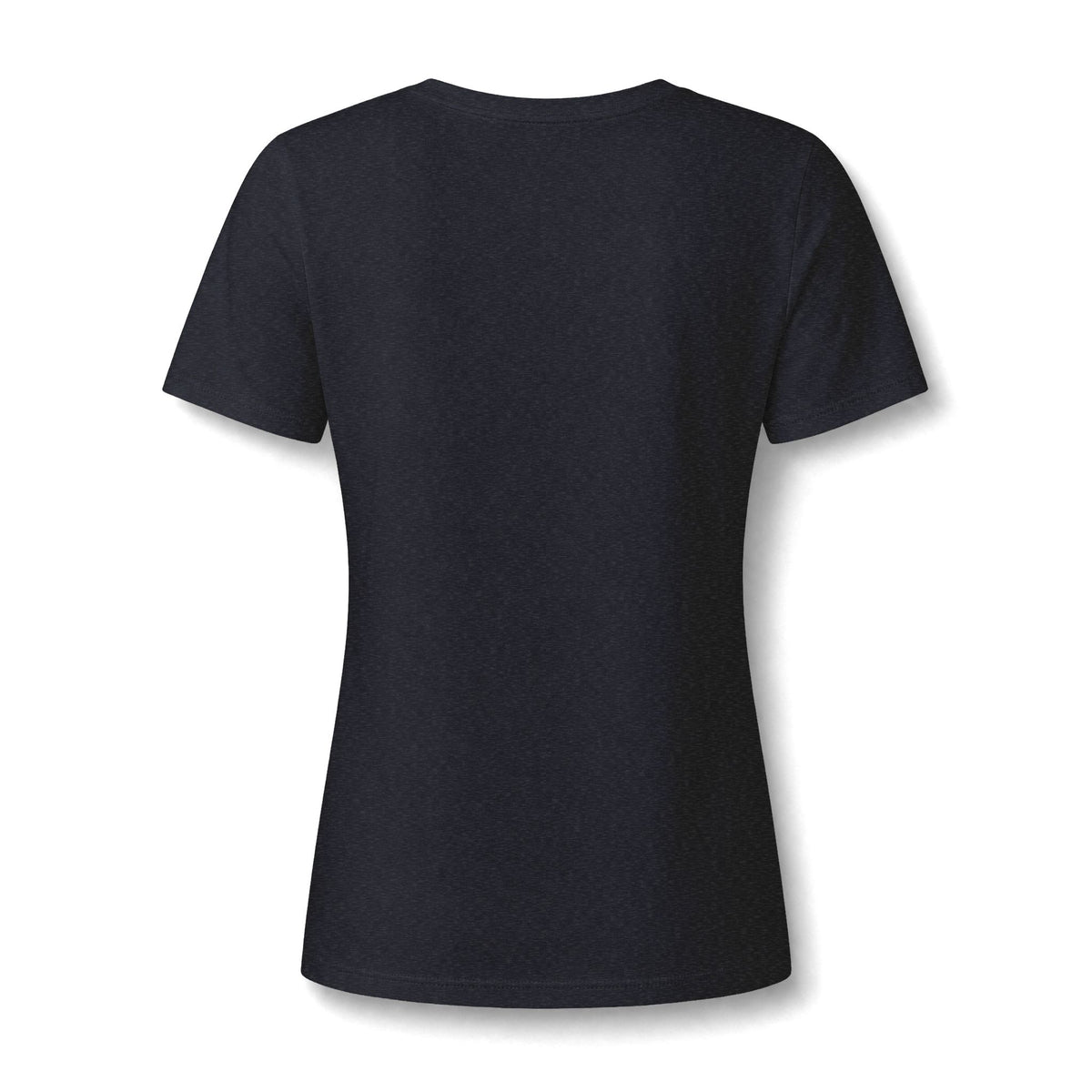 Chubby Ghost Mary Women's Relaxed Heather CVC V-Neck Tee