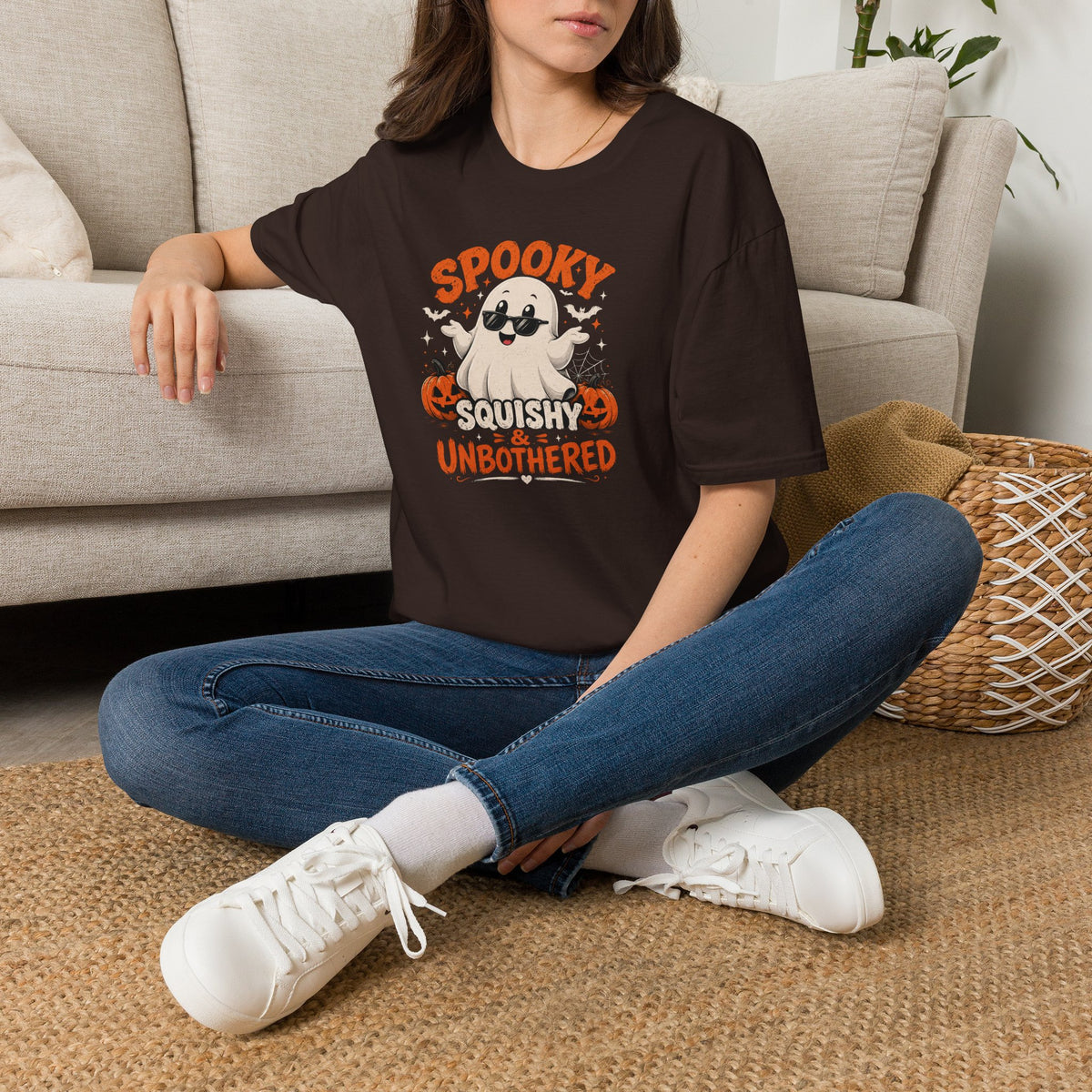 Chubby Ghost Max Holoween Unisex Softstyle T-Shirt