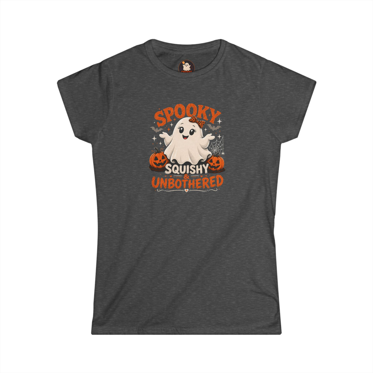 Women's Chubby Ghost Softstyle Tee — Classic Crewneck Tee for Everyday Comfort
