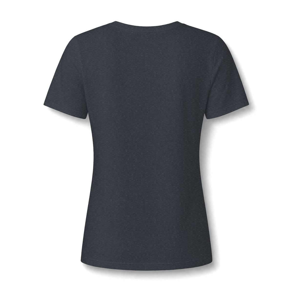 Chubby Ghost Mary Women's Relaxed Heather CVC V-Neck Tee