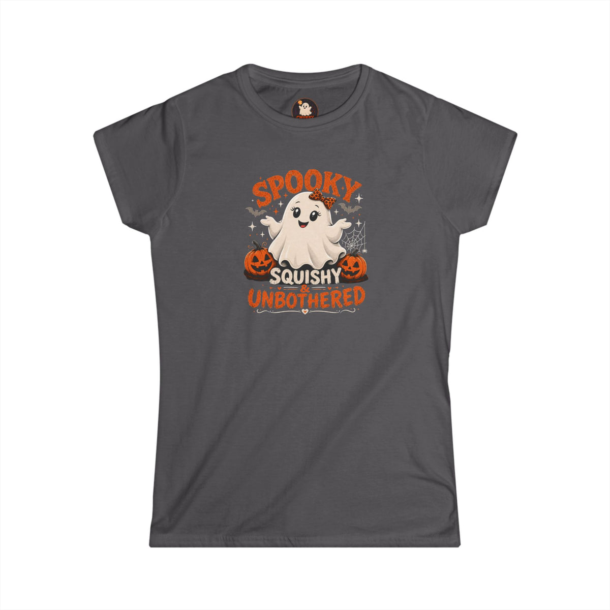 Women's Chubby Ghost Softstyle Tee — Classic Crewneck Tee for Everyday Comfort