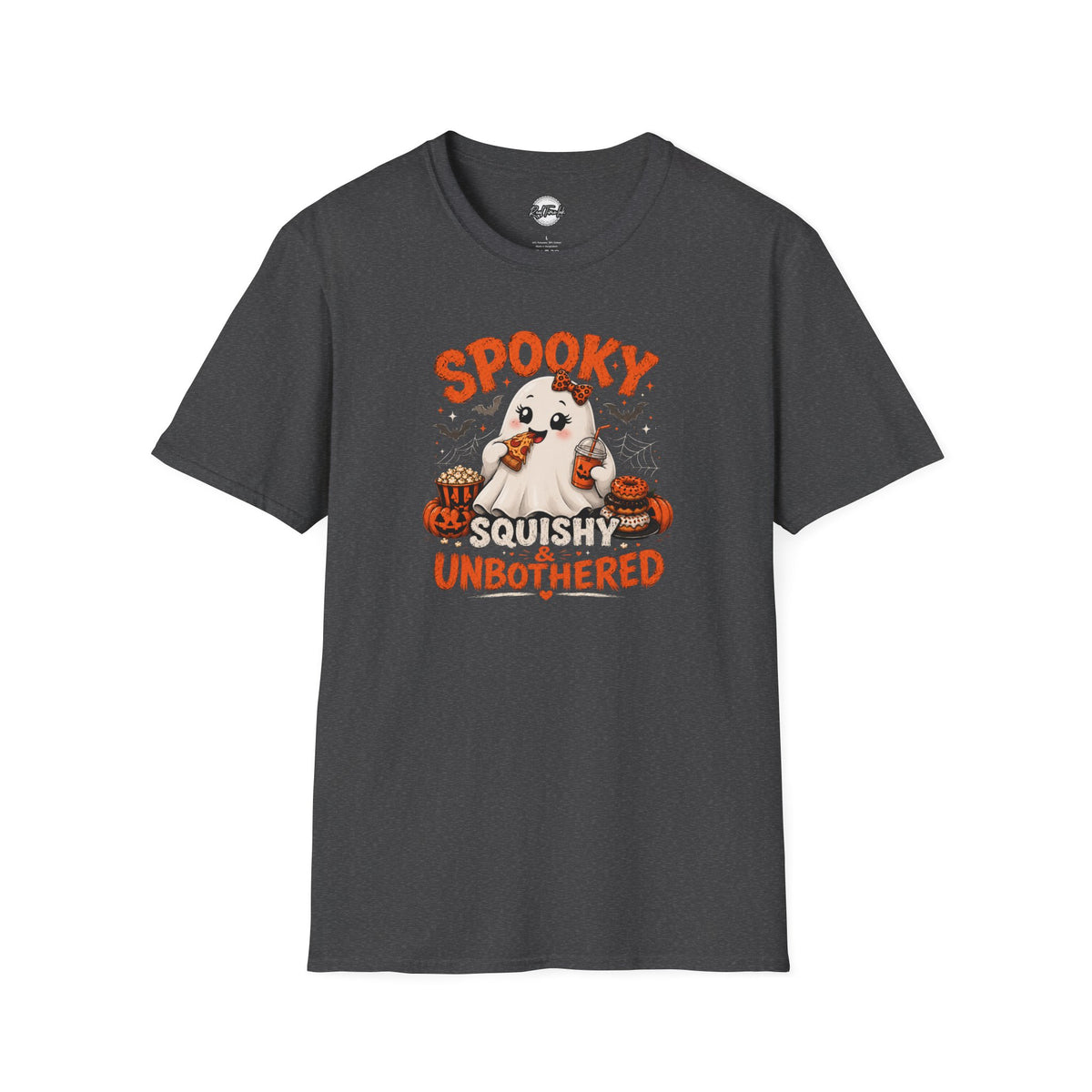 Chubby Ghost Mary Eating Halloween T-Shirt