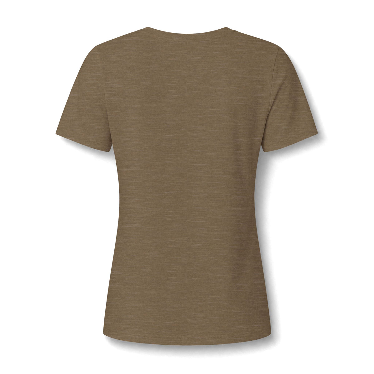 Chubby Ghost Mary Women's Relaxed Heather CVC V-Neck Tee