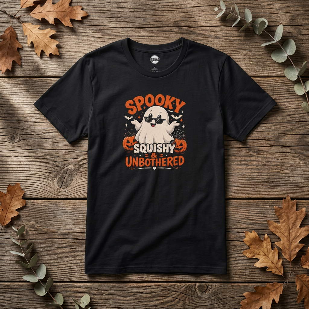 Chubby Ghost Max Holoween Unisex Softstyle T-Shirt