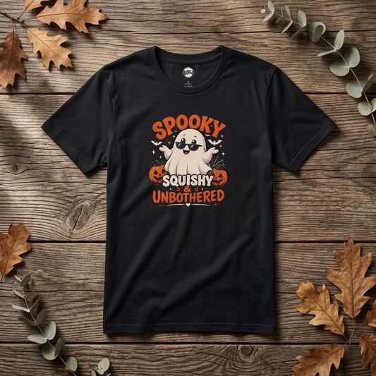 Chubby Ghost Max Holoween Unisex Softstyle T-Shirt