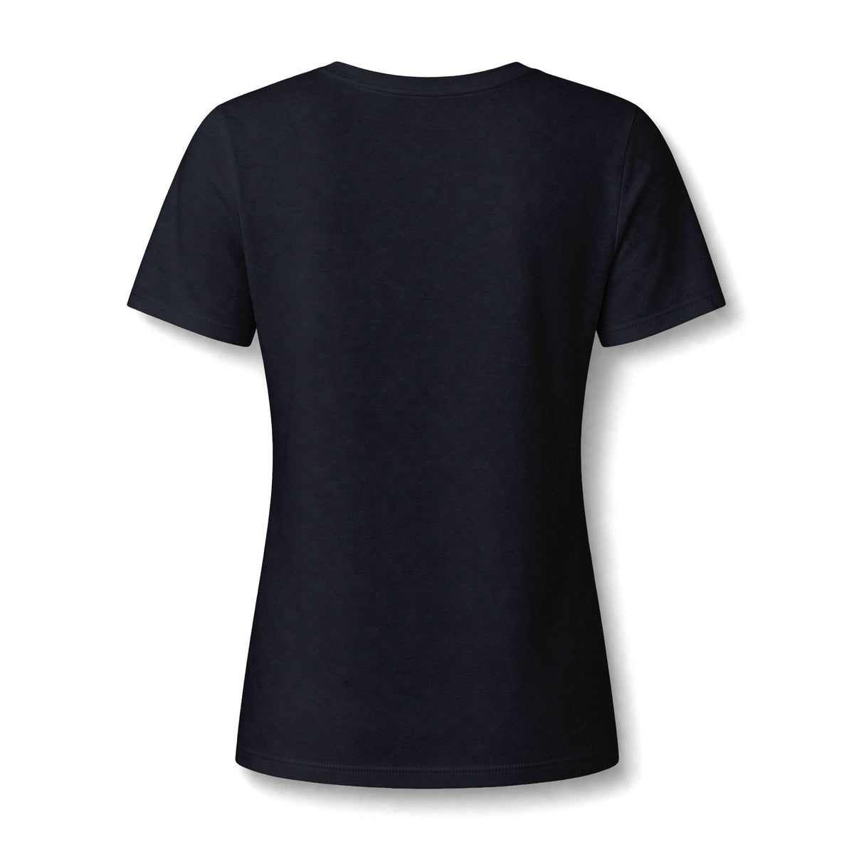 Chubby Ghost Mary Women's Relaxed Heather CVC V-Neck Tee