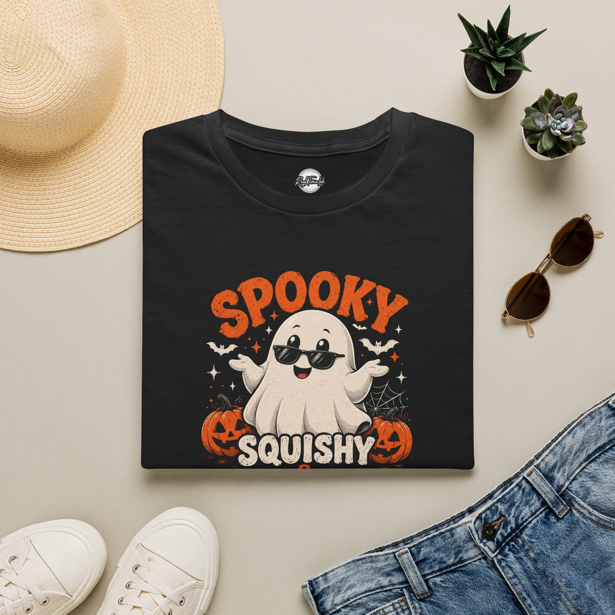 Chubby Ghost Max Holoween Unisex Softstyle T-Shirt