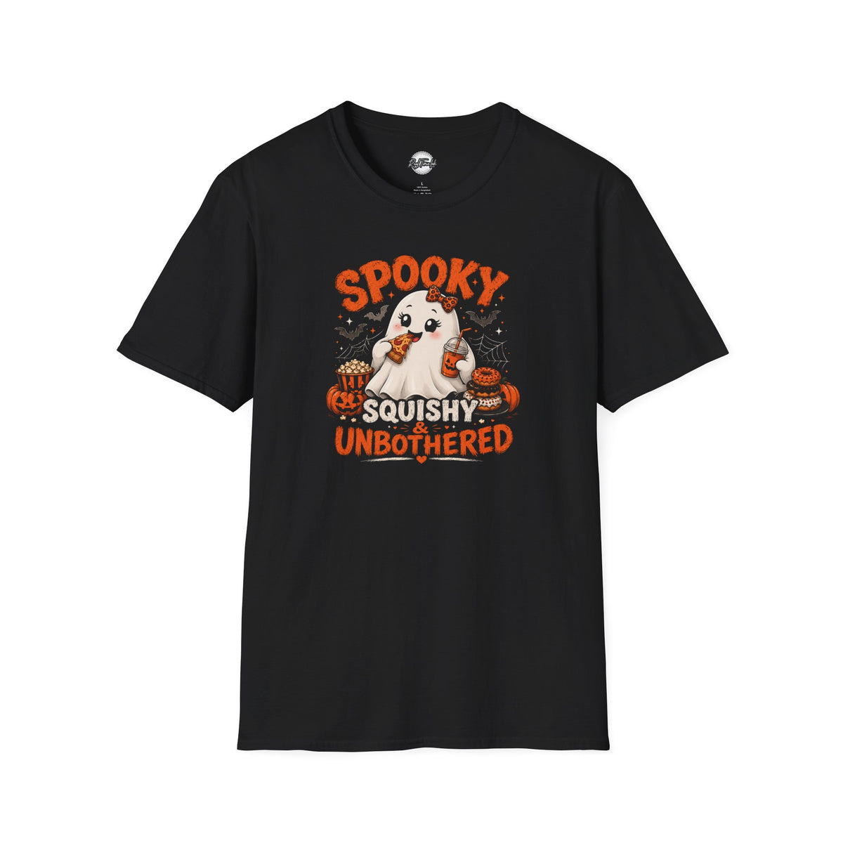 Chubby Ghost Mary Eating Halloween T-Shirt